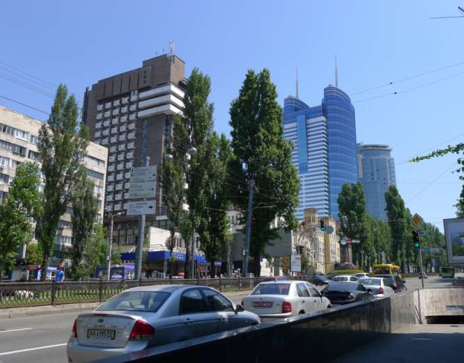 CONCEPT OF OFFICE BUILDING ON SHEVCHENKO BLVD, KYIV